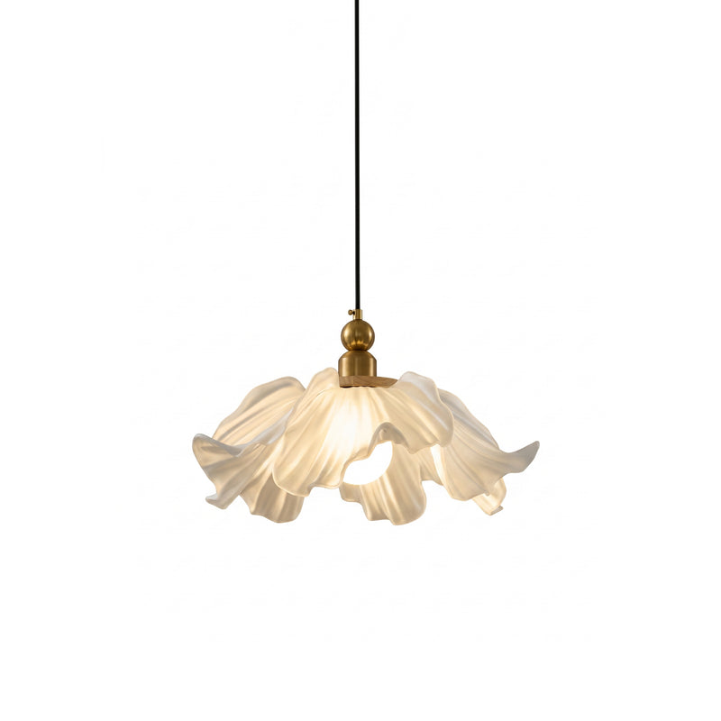 Camille Frosted Bloom Pendant lamp