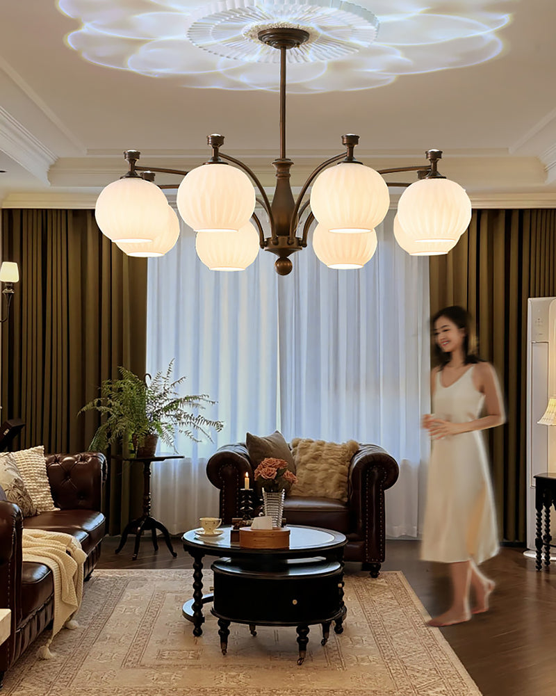 Canterbury Glass Chandelier