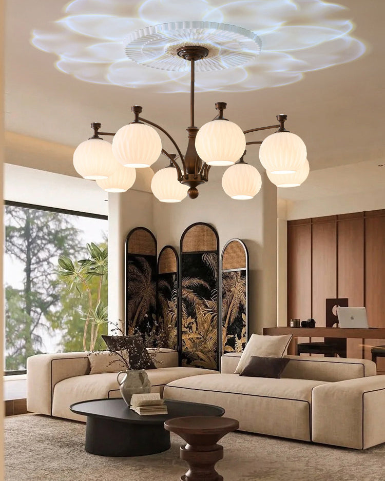 Canterbury Glass Chandelier