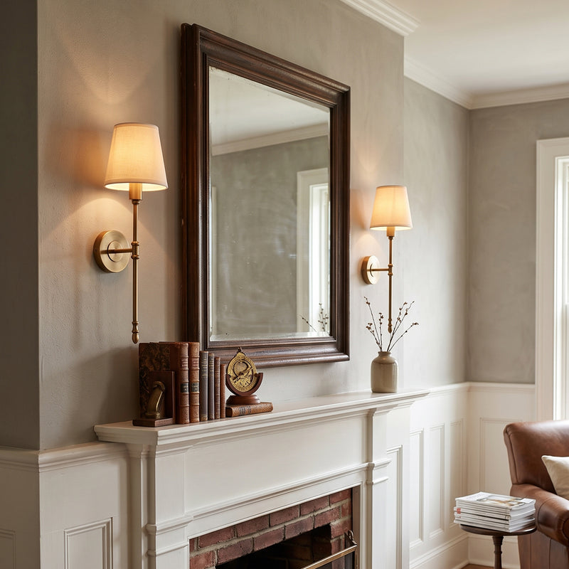 Carys Brass Wall Scocne