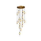 Cascade Spindle Chandelier