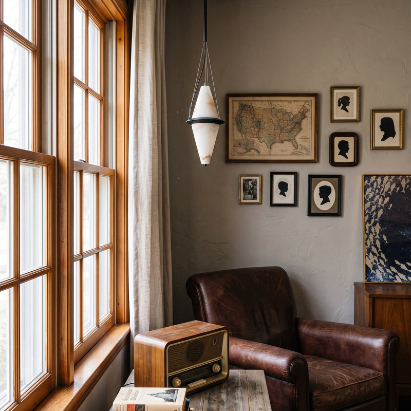 Cassian Alabaster Pendant Lamp