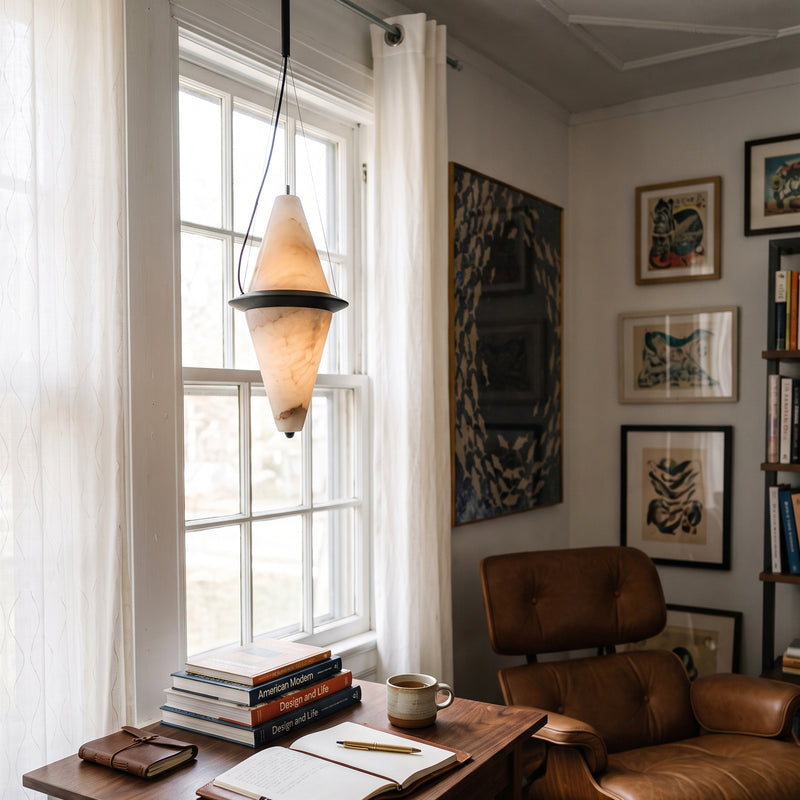 Cassian Alabaster Pendant Lamp