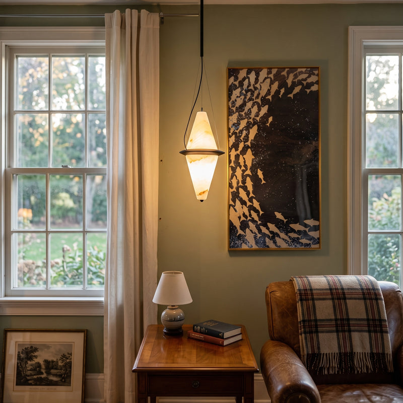 Cassian Alabaster Pendant Lamp