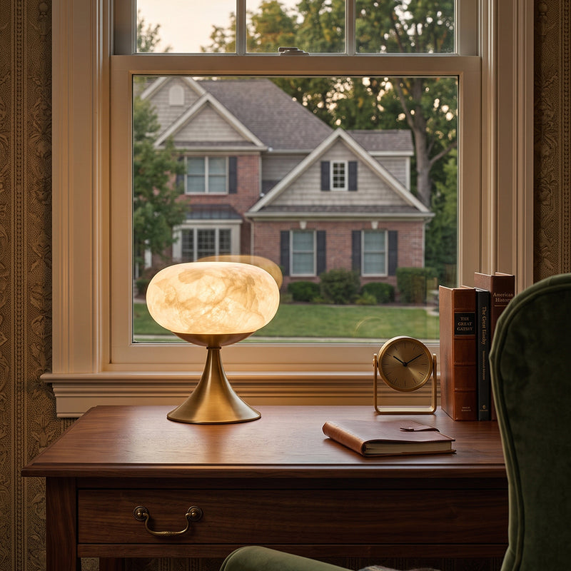 Cecilia Alabaster Table Lamp