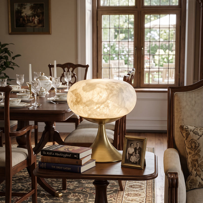 Cecilia Alabaster Table Lamp