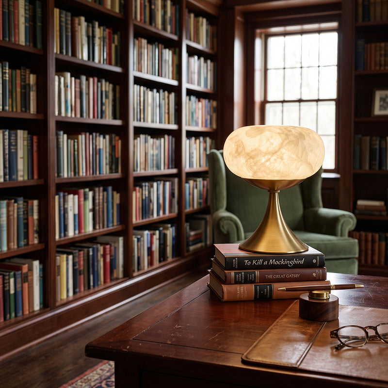 Cecilia Alabaster Table Lamp