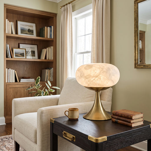 Cecilia Alabaster Table Lamp – detail 2