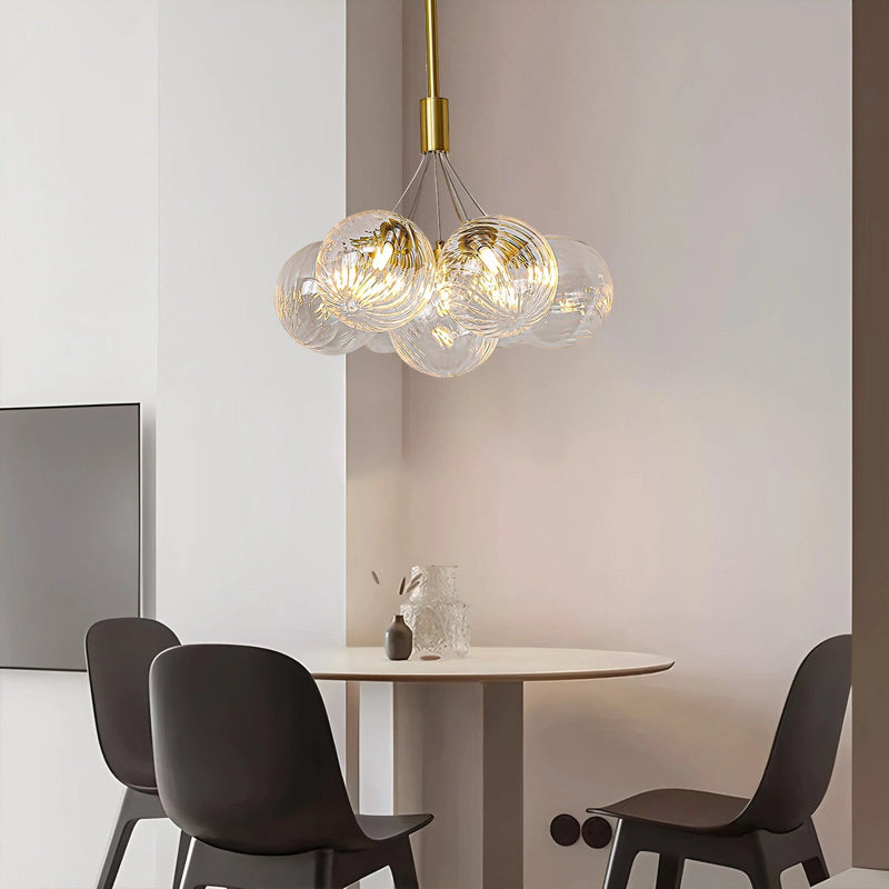 Celestial Bubble Cluster Chandelier