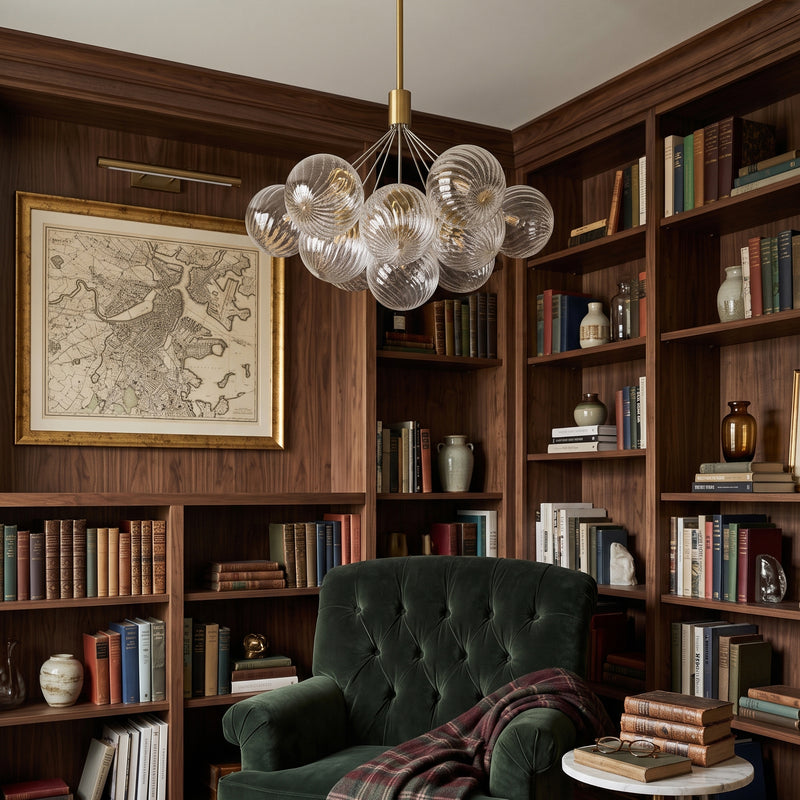 Celestial Bubble Cluster Chandelier