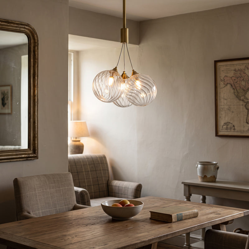 Celestial Bubble Cluster Chandelier