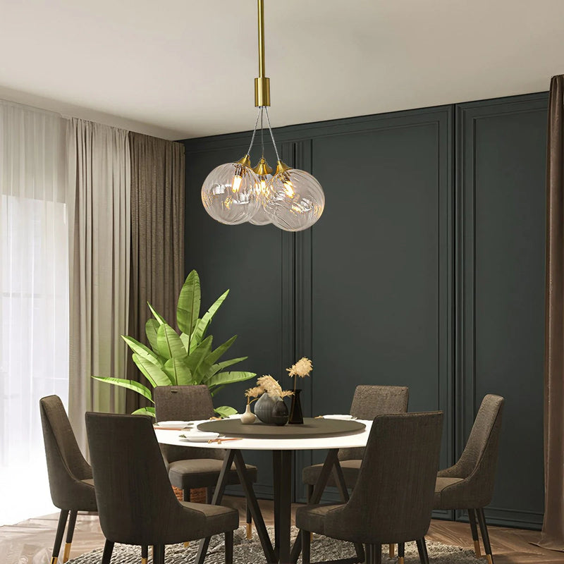Celestial Bubble Cluster Chandelier