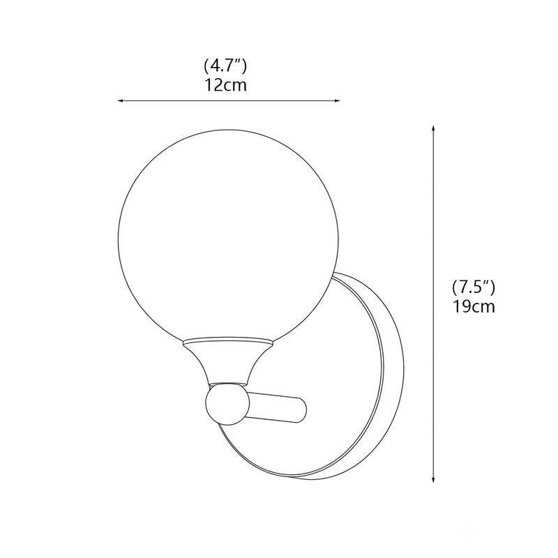 Celestial Bubble Wall Sconce
