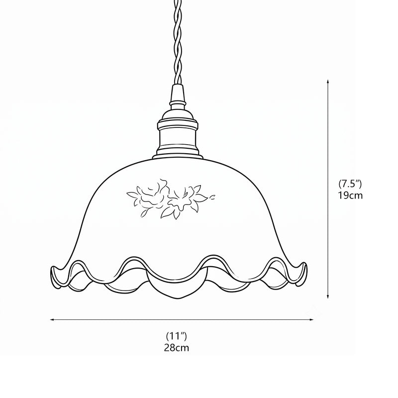 Clara Botanical Pendant Lamp