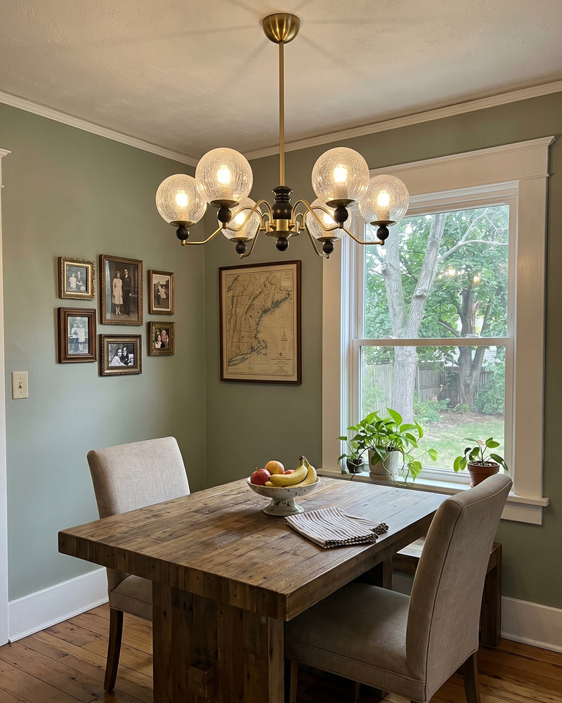 Clara Glass Chandelier