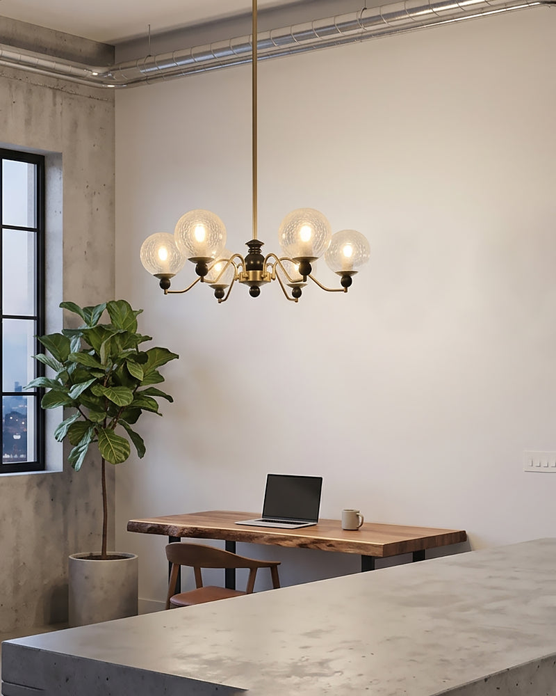 Clara Glass Chandelier