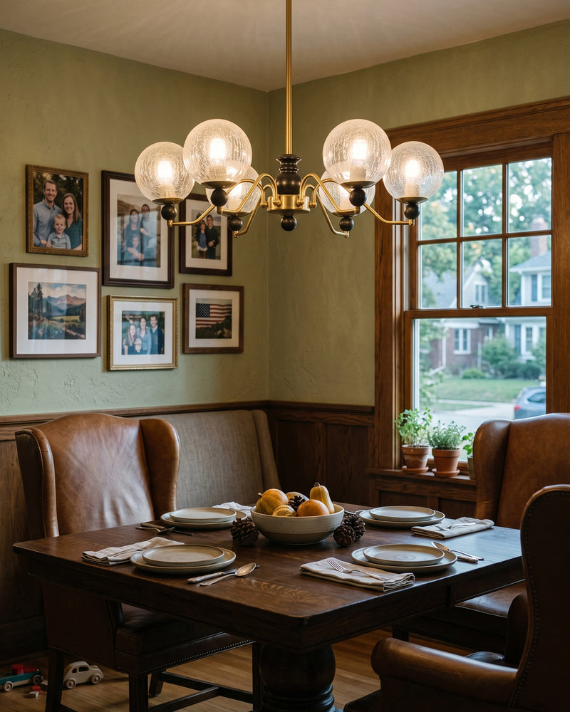Clara Glass Chandelier