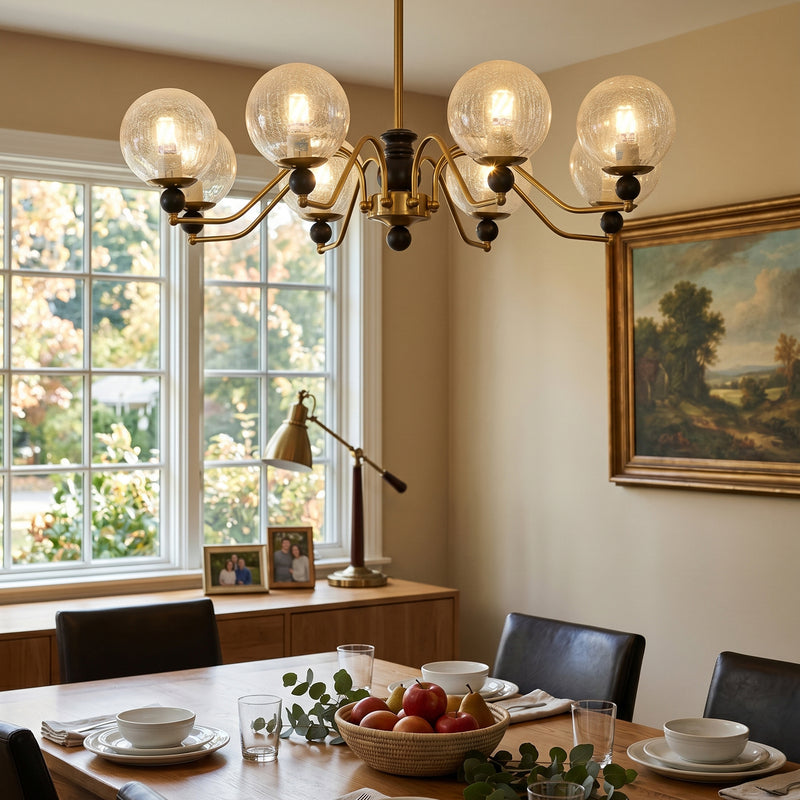 Clara Glass Chandelier