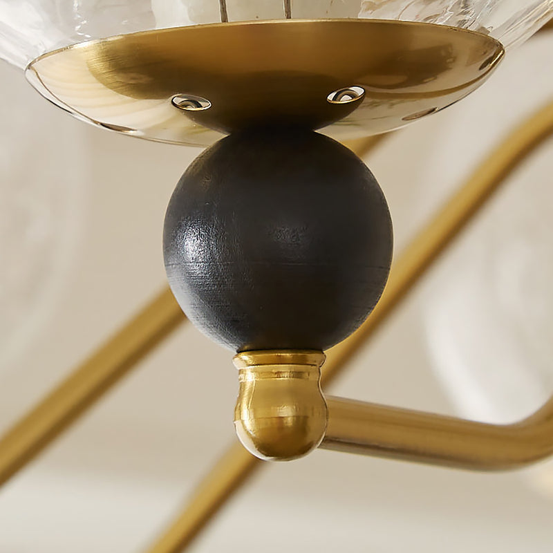 Clara Glass Chandelier