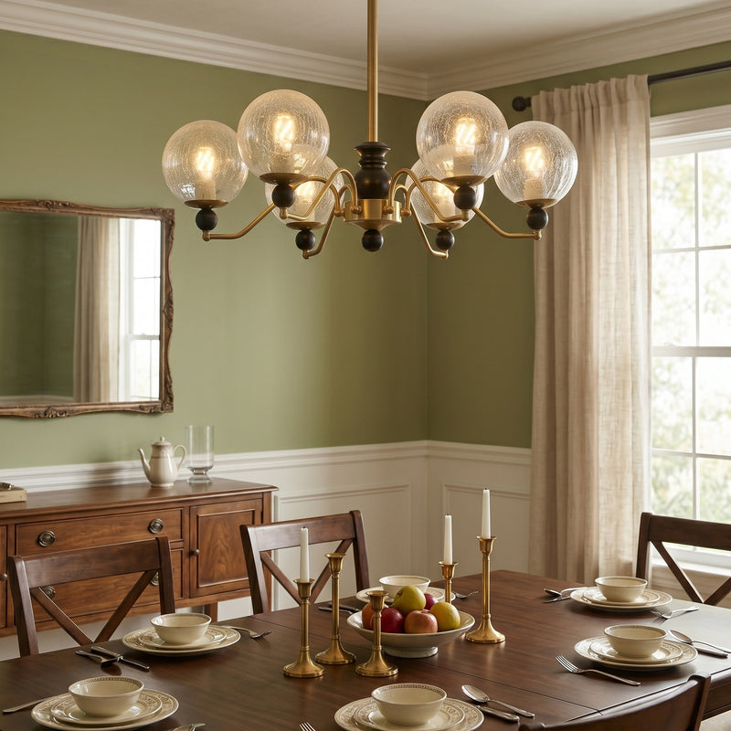 Clara Glass Chandelier