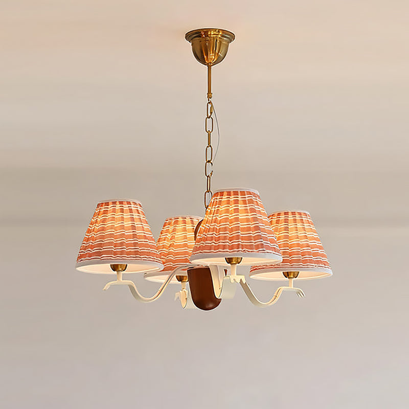 Colette Ruffled Pleat Chandelier