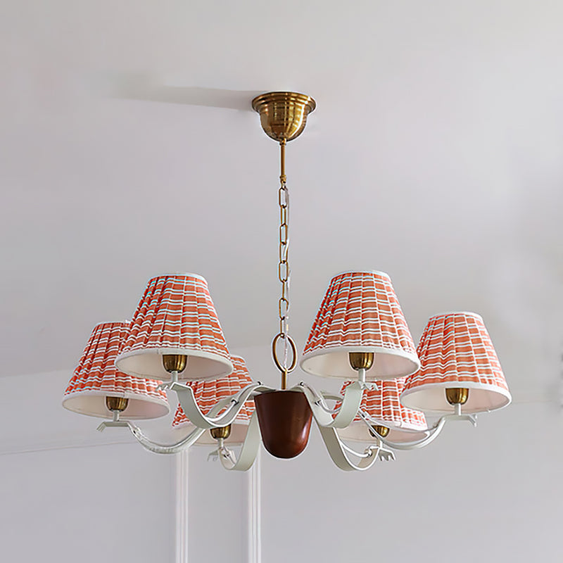 Colette Ruffled Pleat Chandelier