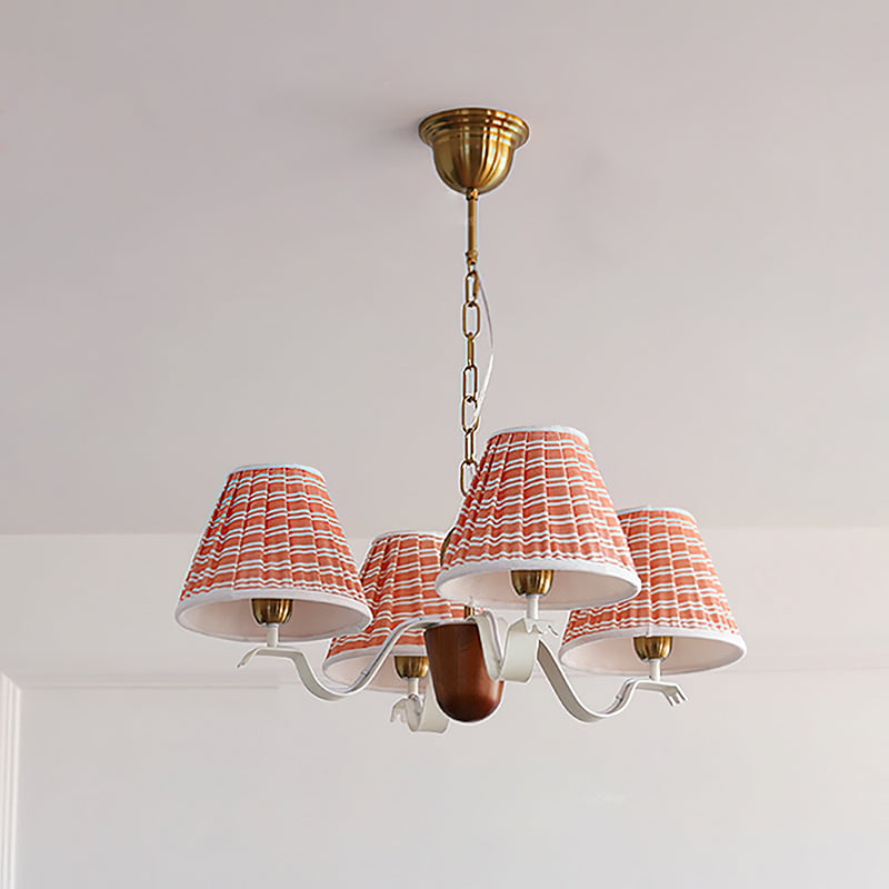 Colette Ruffled Pleat Chandelier