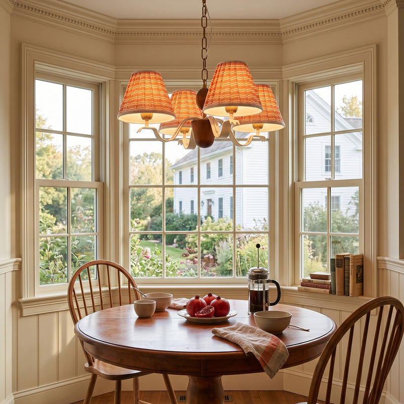 Colette Ruffled Pleat Chandelier
