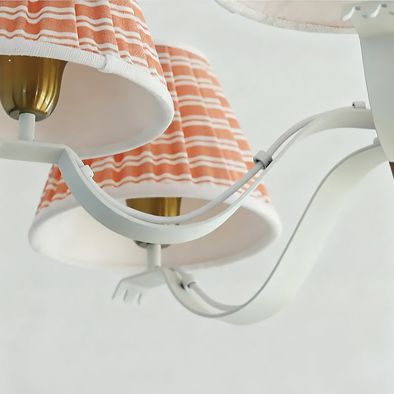 Colette Ruffled Pleat Chandelier