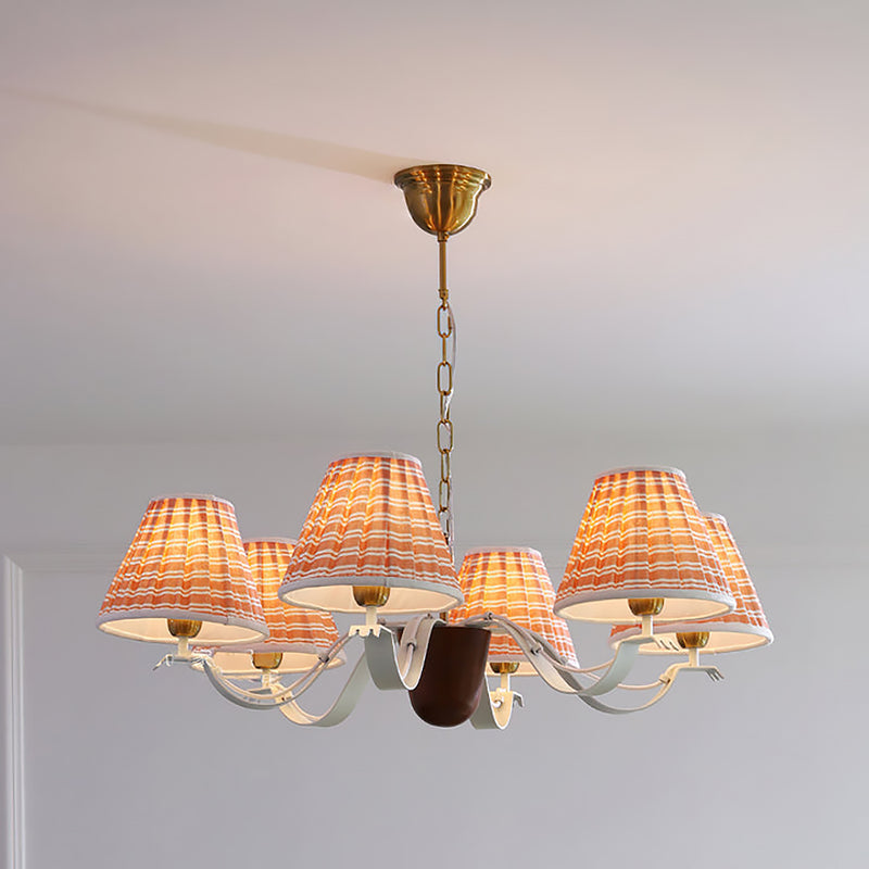 Colette Ruffled Pleat Chandelier