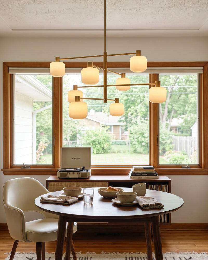 Colombe Brass Chandelier