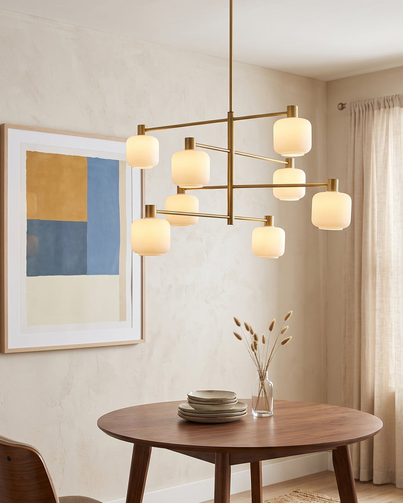 Colombe Brass Chandelier