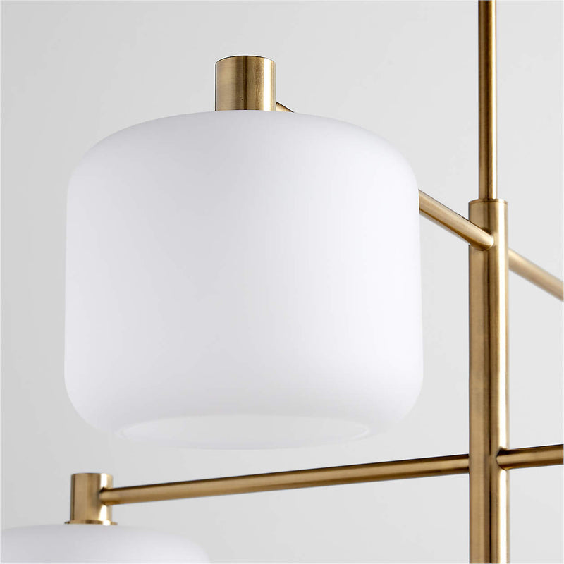 Colombe Brass Chandelier