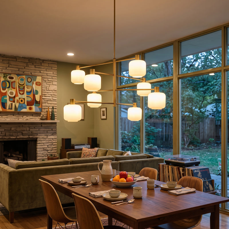 Colombe Brass Chandelier