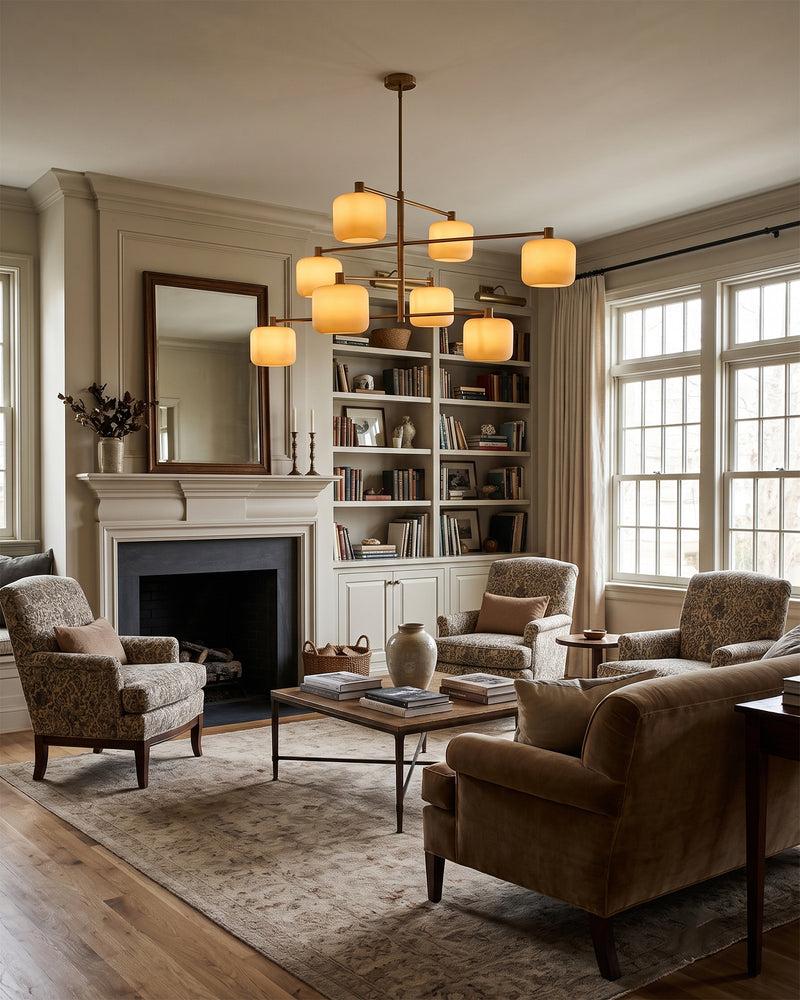 Colombe Brass Chandelier