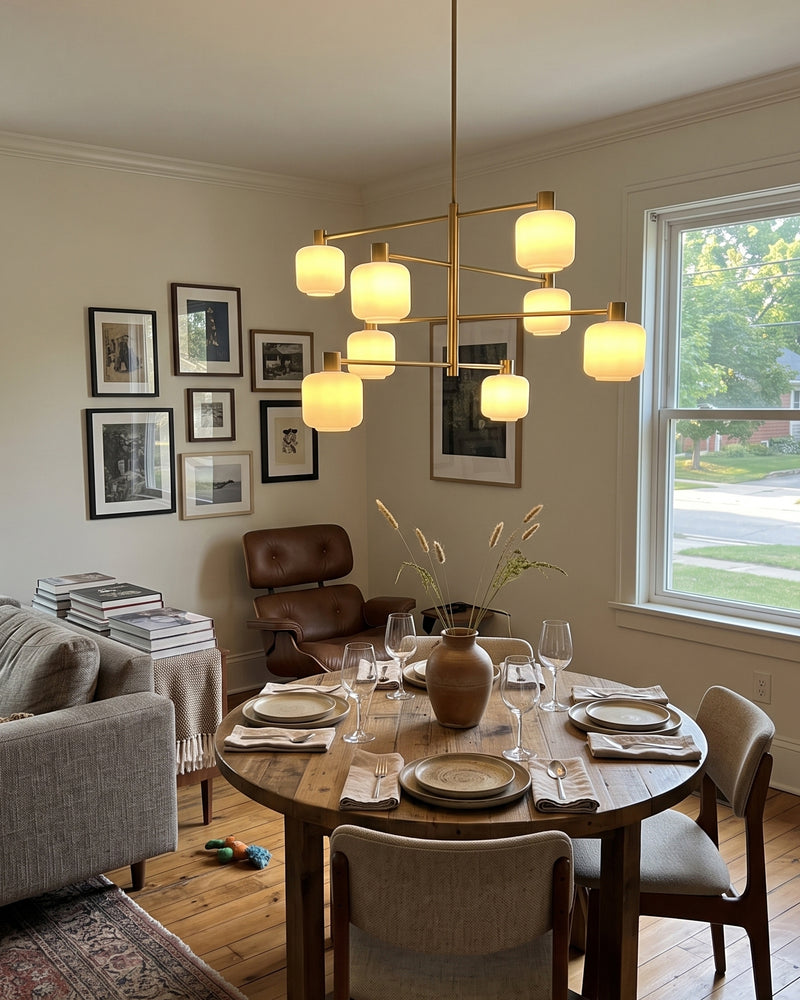 Colombe Brass Chandelier