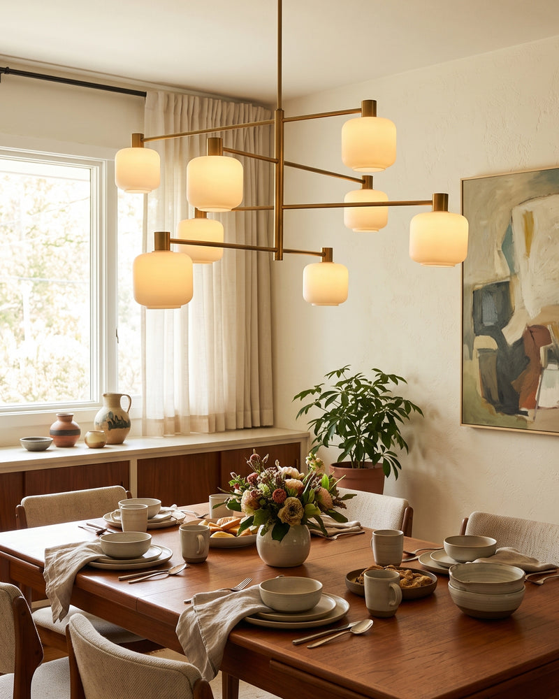 Colombe Brass Chandelier