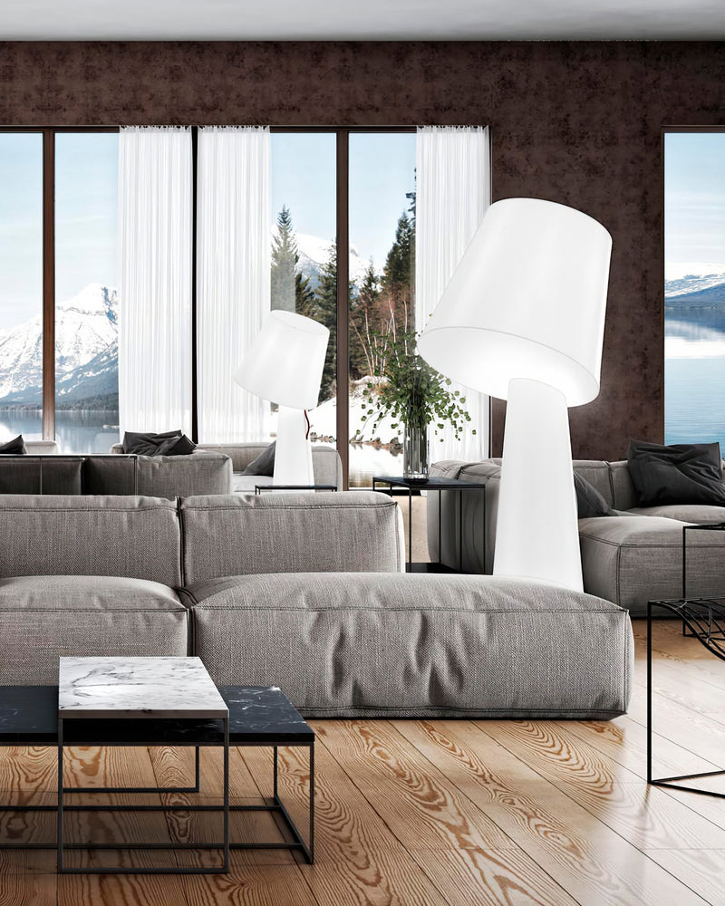 Column Fabric Floor Lamp