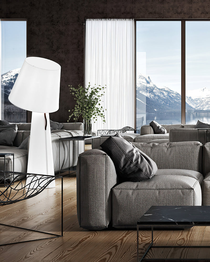 Column Fabric Floor Lamp