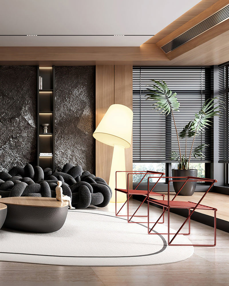 Column Fabric Floor Lamp