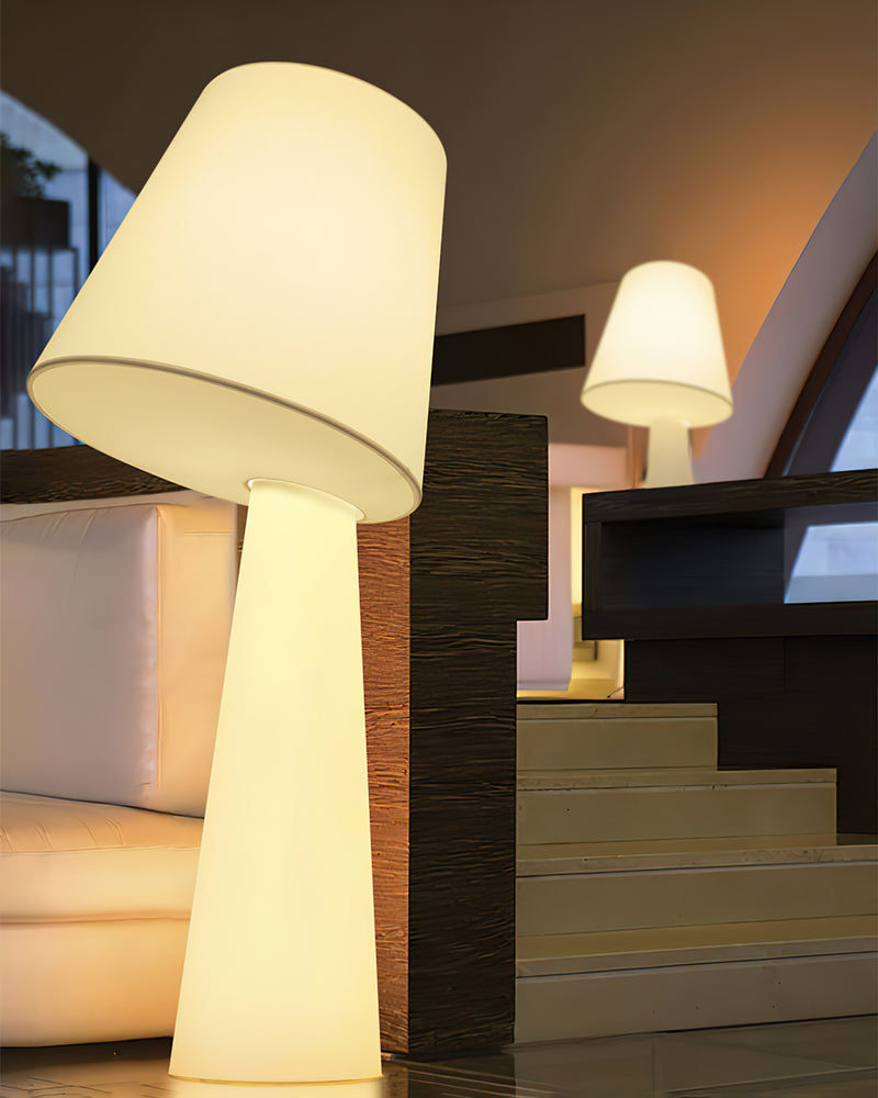 Column Fabric Floor Lamp