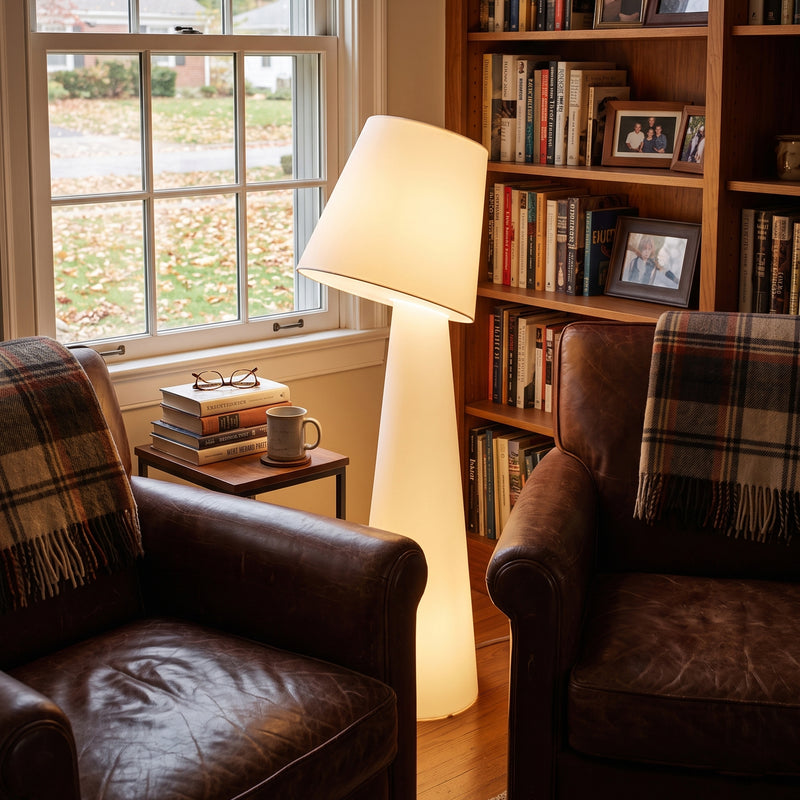 Column Fabric Floor Lamp