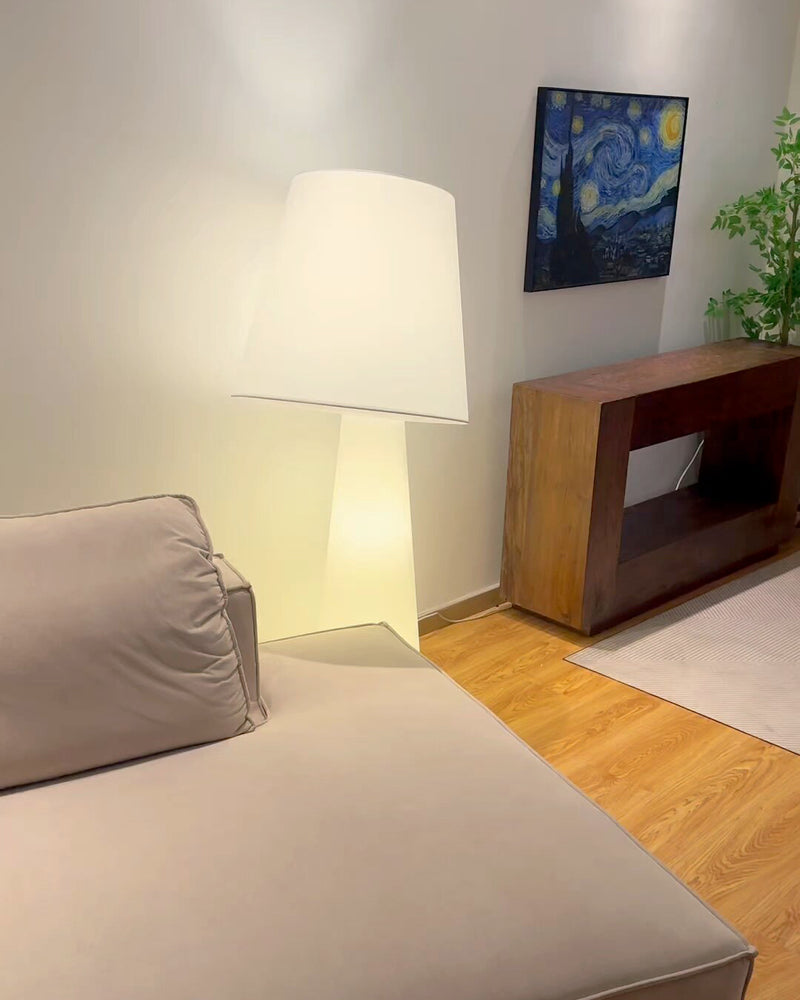 Column Fabric Floor Lamp