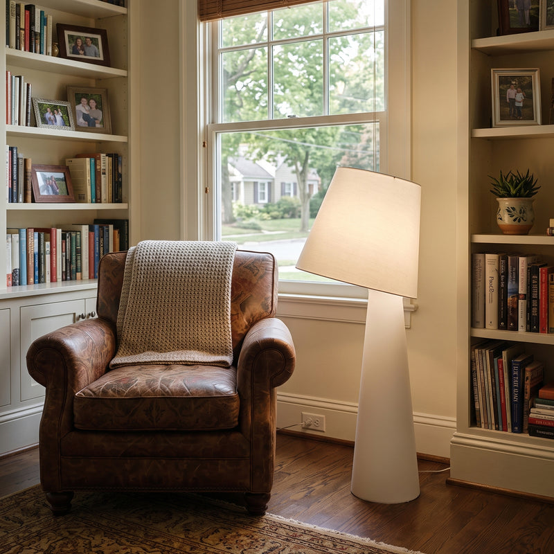 Column Fabric Floor Lamp
