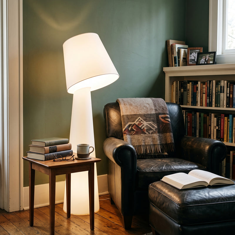 Column Fabric Floor Lamp