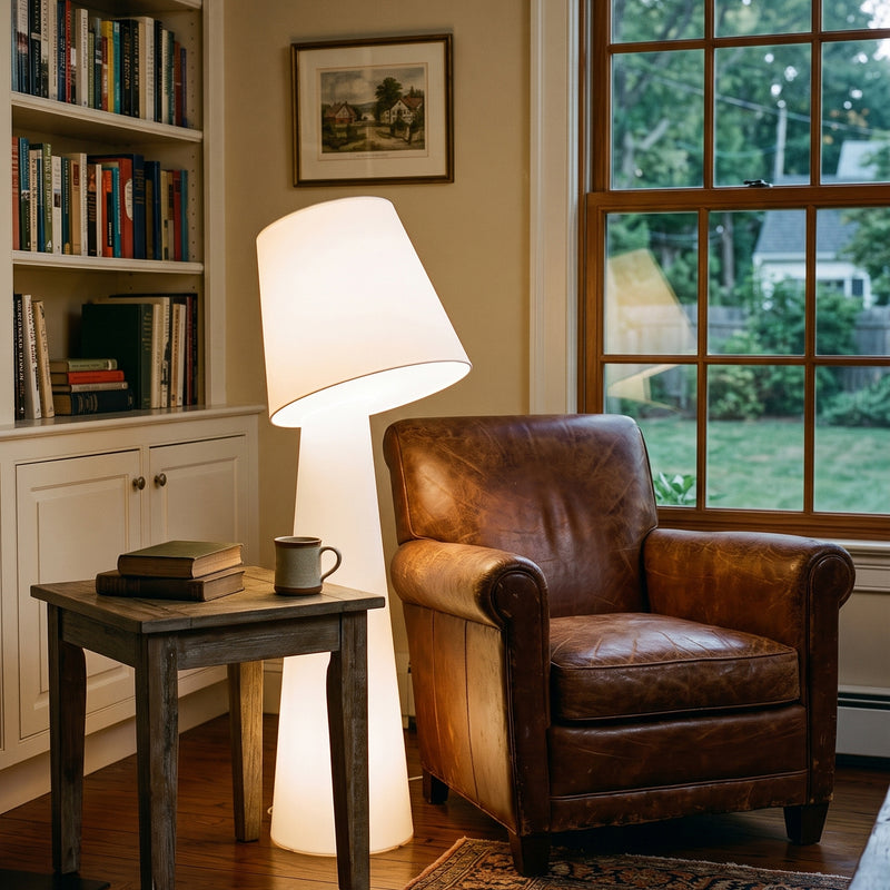 Column Fabric Floor Lamp