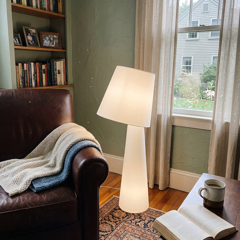 Column Fabric Floor Lamp