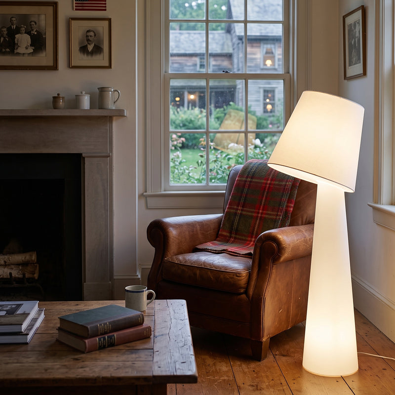 Column Fabric Floor Lamp