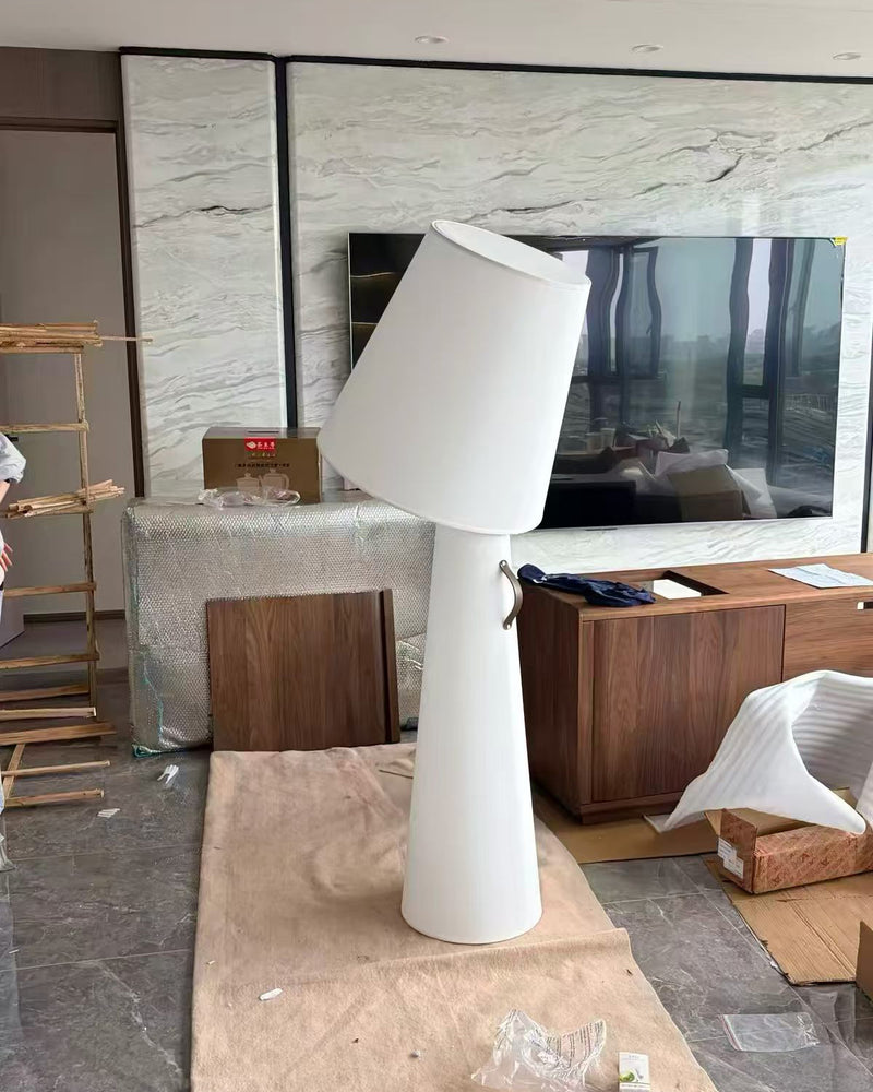 Column Fabric Floor Lamp