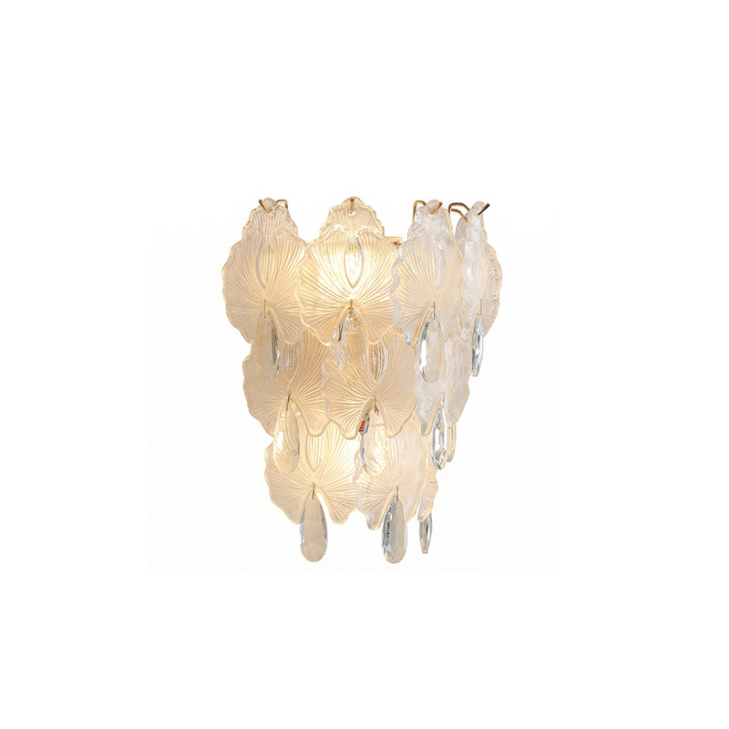 Coralie Glass Wall Sconce: